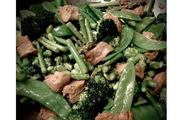 Edamame-paistos