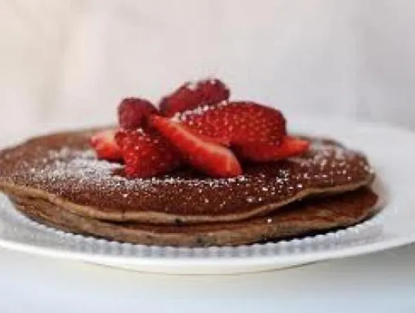 Xocolate-pannukakut Xocai-terveellisellä suklaalla